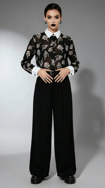 Blouse Middle Finger