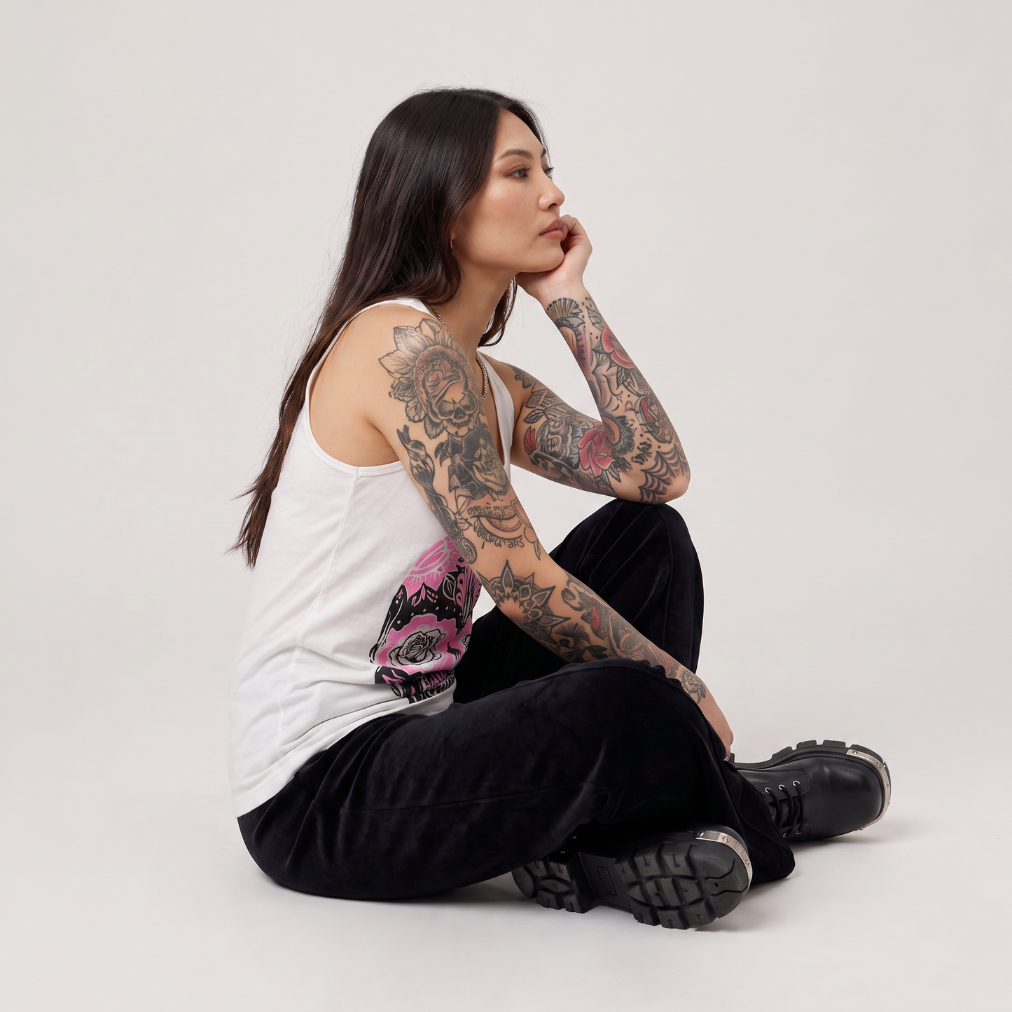 Bloom Skull Tank