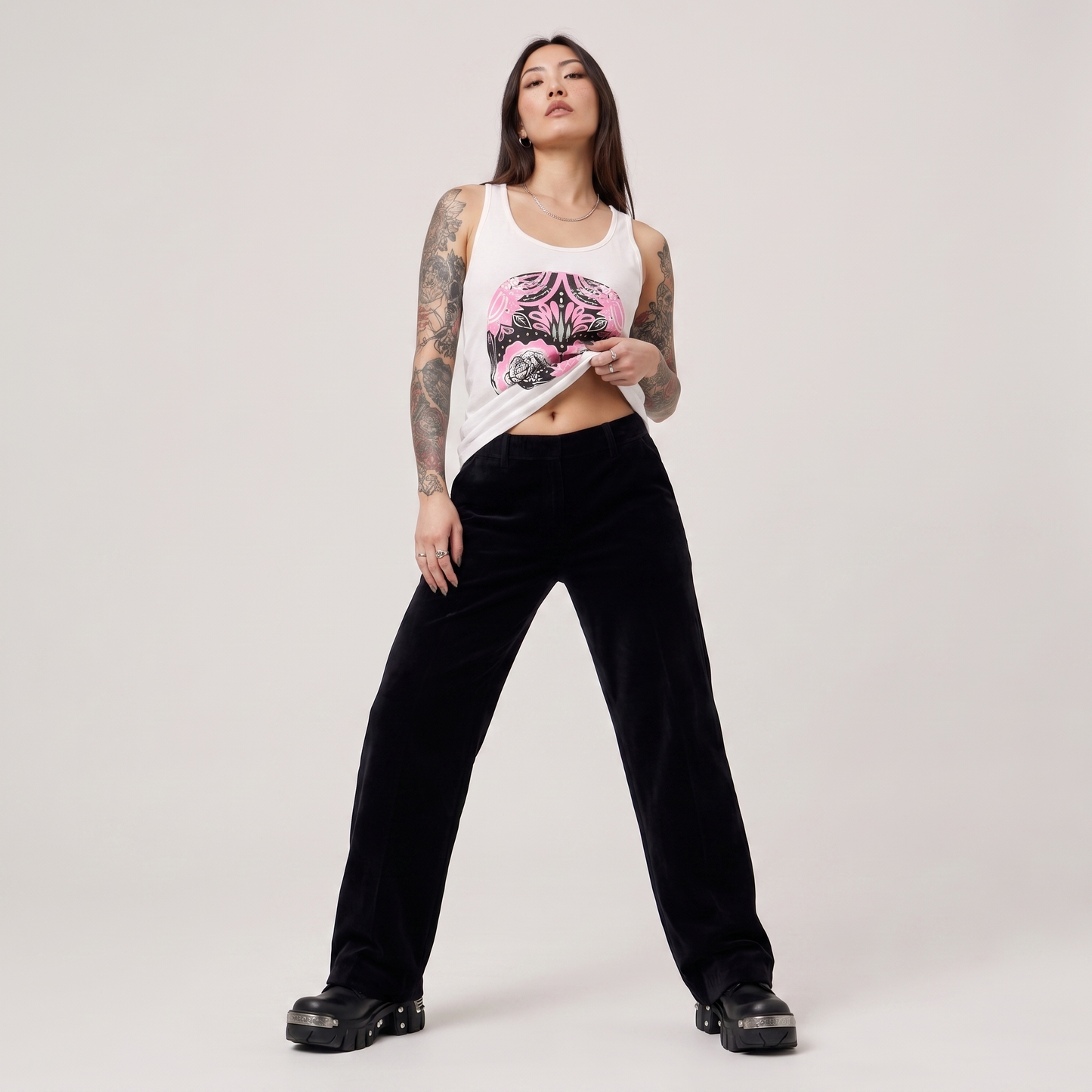 Bloom Skull Tank