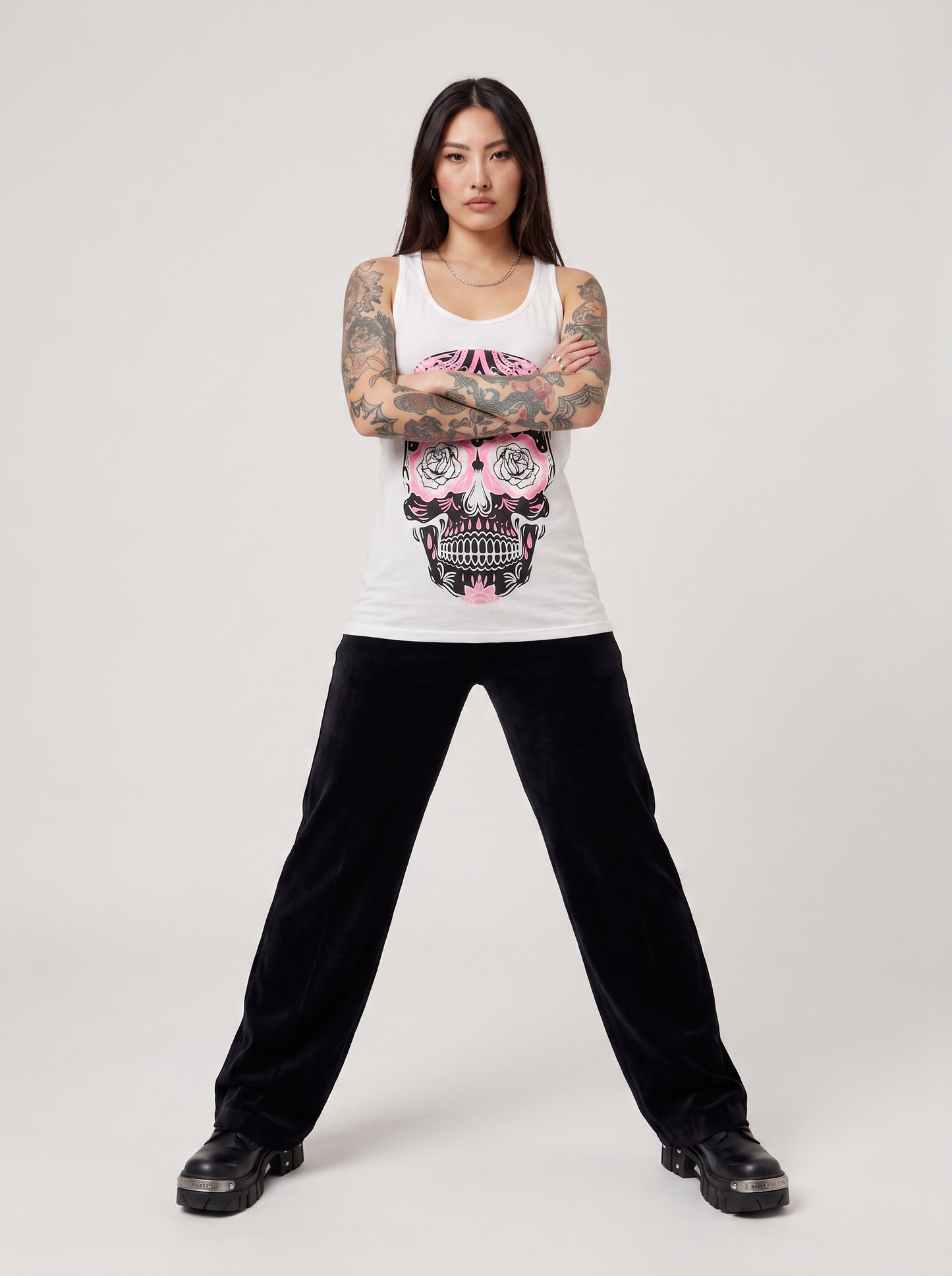 Bloom Skull Tank