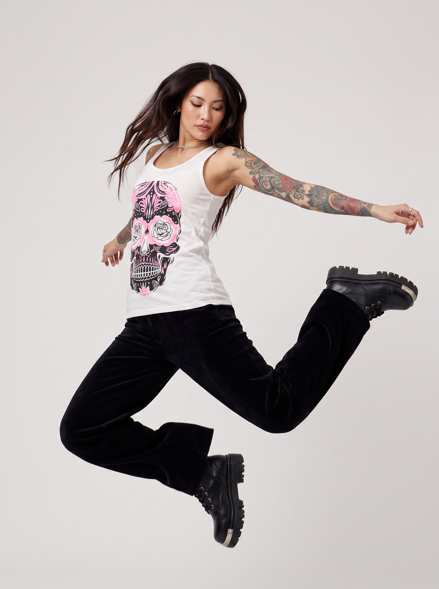 Bloom Skull Tank