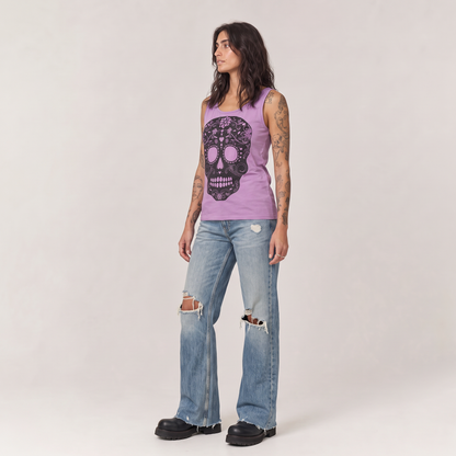 Violet Skull Tank