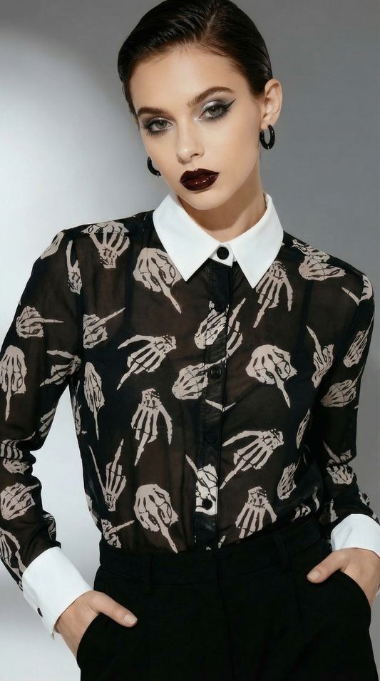 Blouse Middle Finger