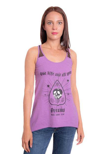 Tank Top Cotton Purple/Mesh Ouija